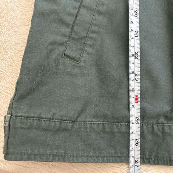 Volcom Full Zip Collared Jacket Mens Size Medium Green Skater Utility - Picture 10 of 11